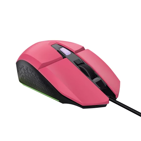 Kontrolsat - Rato Gaming Trust - 6400 DPI - 60 IPS - RGB - Rosa - GXT 109P FELOX
