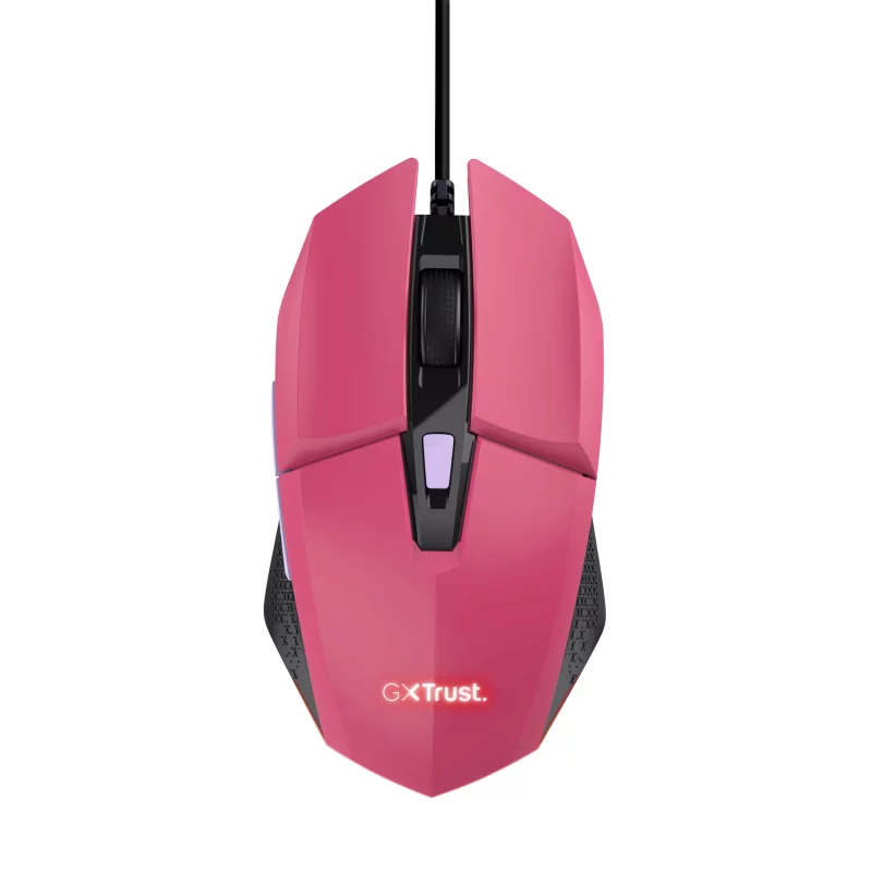 Kontrolsat - Rato Gaming Trust - 6400 DPI - 60 IPS - RGB - Rosa - GXT 109P FELOX