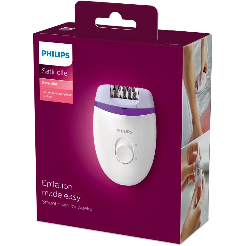 Kontrolsat - Philips Compact Epilator - Satinelle Essential - BRE225/00