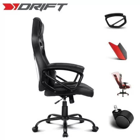 Cadeira Gaming Drift DR50 - Preta