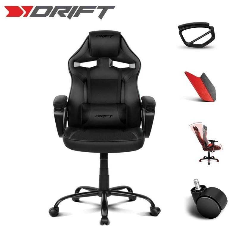 Cadeira Gaming Drift DR50 - Preta