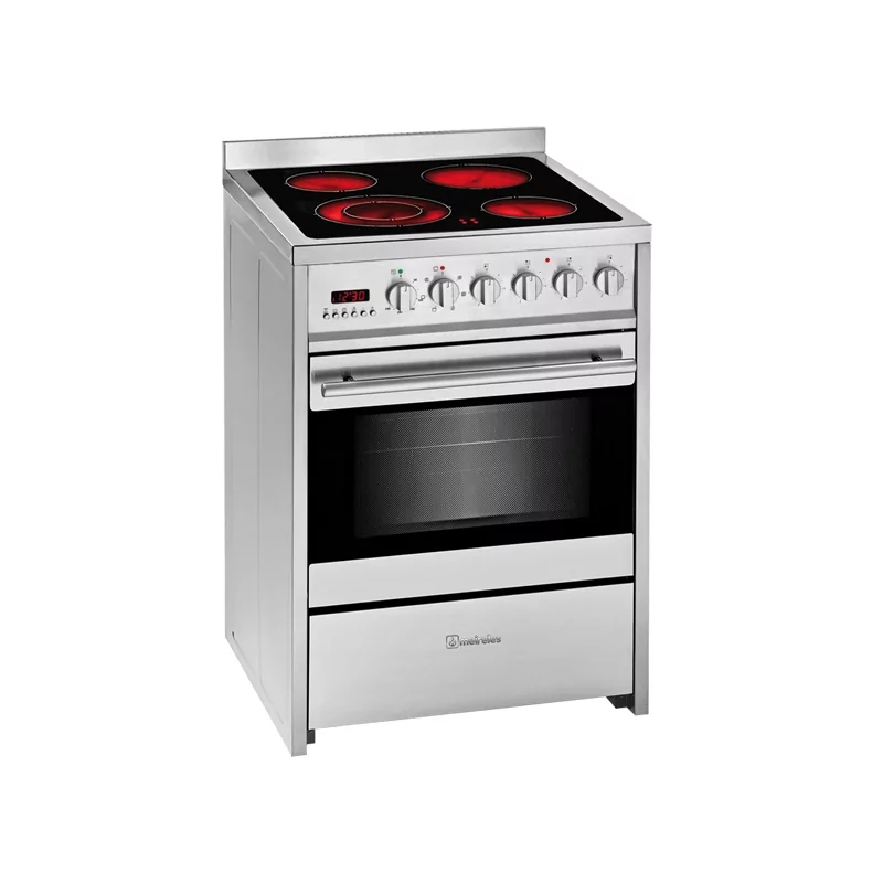 Kontrolsat - Meireles Electric Stove - 55L - 4 Zones - E 611 X - Stainless Steel Kontrolsat - Meireles Electric Stove - 55L - 4 Zones - E 611 X - Stainless Steel