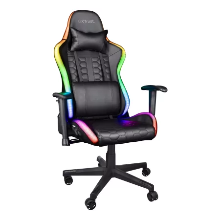 Kontrolsat - Trust Gaming Chair - RGB - Adjustable - Black - GXT 716 RIZZA