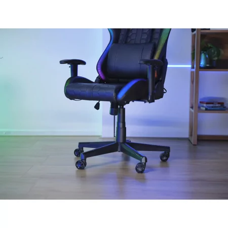 Kontrolsat - Trust Gaming Chair - RGB - Adjustable - Black - GXT 716 RIZZA Kontrolsat - Trust Gaming Chair - RGB - Adjustable - Black - GXT 716 RIZZA