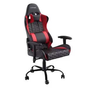 Kontrolsat - Cadeira Trust Gaming - Ajustável - Vermelha - GXT 708R