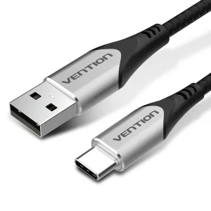 Kontrolsat - Cabo USB 2.0 Vention -Tipo C - CODHF - Cinza