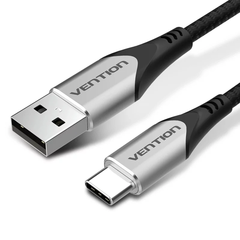 Kontrolsat - Cable usb 2.0 tipo-c vention codhf/ usb macho - usb tipo-c macho/ 1m/ gris