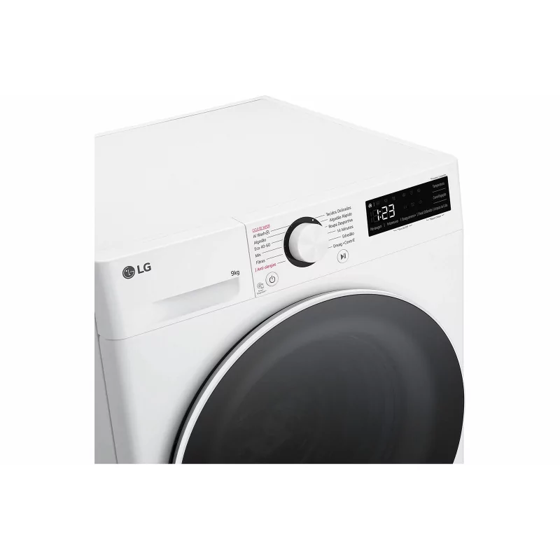 Kontrolsat - Máquina Lavar Roupa LG F2WR5S9S0W (9kg - 1200rpm - Classe A)