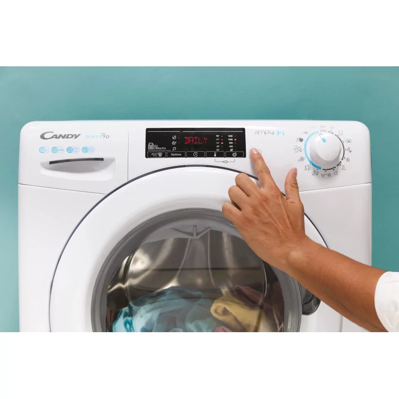 Kontrolsat - Máquina Lavar Roupa Candy CO12105TW4/1-S (10kg - 1200rpm - Classe B)