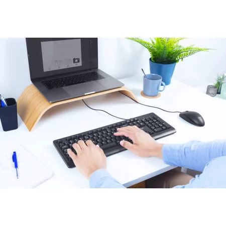 Kontrolsat - Kit Teclado & Rato Trust - C/ Fios - USB - Preto - 23970 Kontrolsat - Kit Teclado & Rato Trust - C/ Fios - USB - Preto - 23970