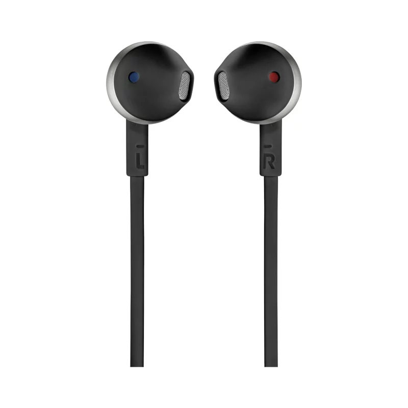 Kontrolsat - JBL Headphones - Pure Bass - Black - T205BLK Kontrolsat - JBL Headphones - Pure Bass - Black - T205BLK
