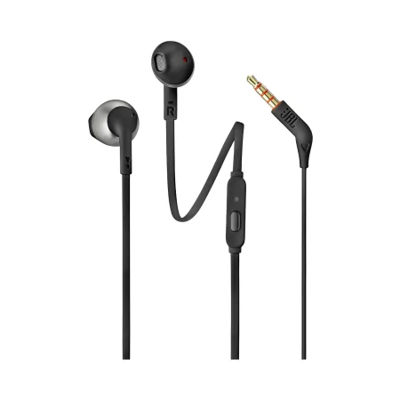 Kontrolsat - JBL Headphones - Pure Bass - Black - T205BLK Kontrolsat - JBL Headphones - Pure Bass - Black - T205BLK