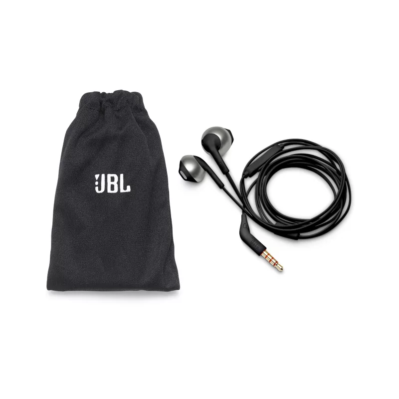 Kontrolsat - JBL Headphones - Pure Bass - Black - T205BLK
