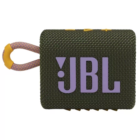 Kontrolsat - Portable Speaker JBL GO 3 - IP67 - Green/Pink - GO3GRNPNK Kontrolsat - Portable Speaker JBL GO 3 - IP67 - Green/Pink - GO3GRNPNK