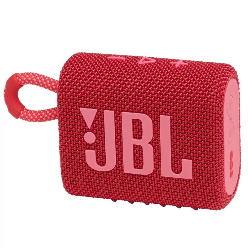Kontrolsat - JBL GO 3 Portable Speaker - IP67 - Red - GO3RED Kontrolsat - JBL GO 3 Portable Speaker - IP67 - Red - GO3RED