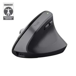 Kontrolsat - Rato Trust Bayo+ Ergonómico - 2400 DPI - Wireless