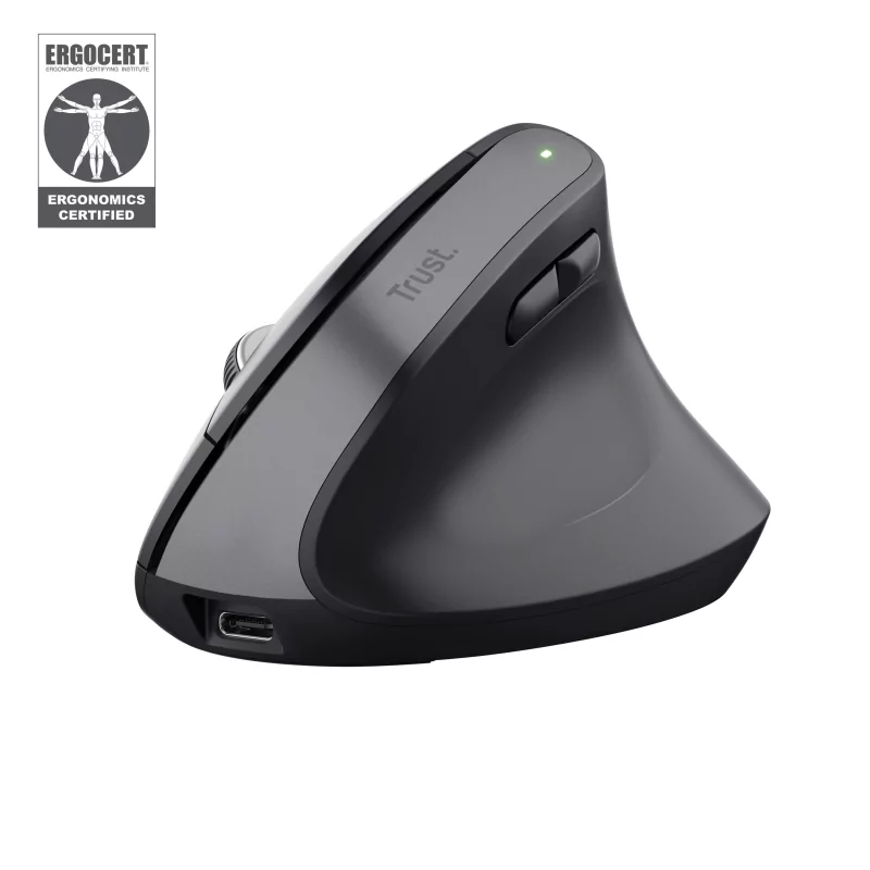 Kontrolsat - Trust Bayo+ Ergonomic Mouse - 2400 DPI - Wireless Kontrolsat - Trust Bayo+ Ergonomic Mouse - 2400 DPI - Wireless