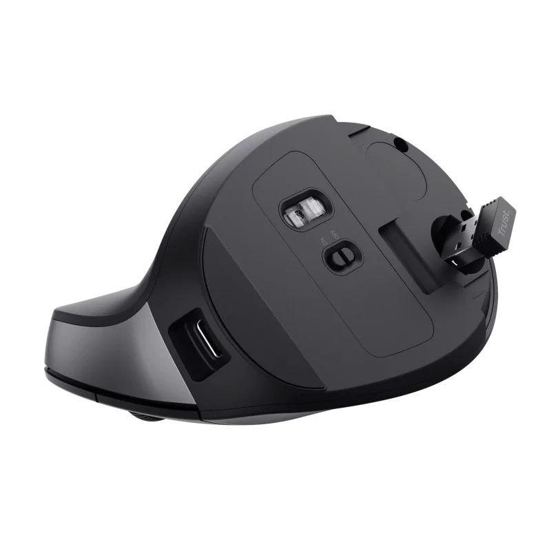Kontrolsat - Rato Trust TM-270 Ergonómico - 2400 DPI - Wireless
