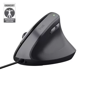 Kontrolsat - Rato Trust Bayo II - 2400 DPI - Preto