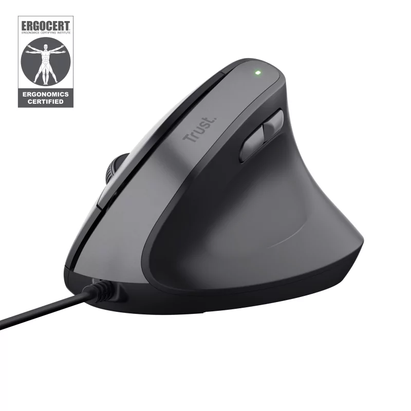Kontrolsat - Rato Trust Bayo II - 2400 DPI - Preto