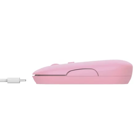 Kontrolsat - Trust Puck Mouse - 1600 DPI - Wireless - Pink
