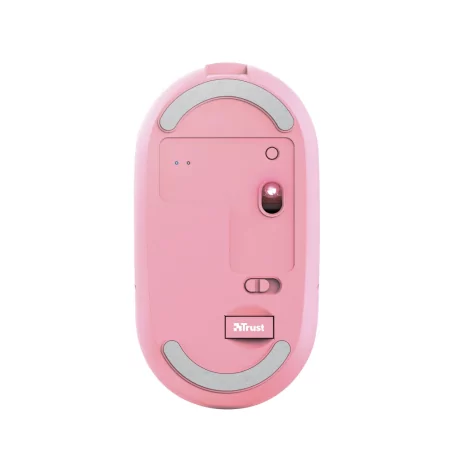 Kontrolsat - Trust Puck Mouse - 1600 DPI - Wireless - Pink