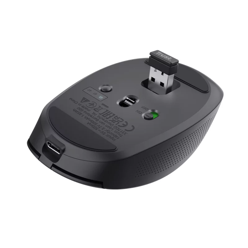 Kontrolsat - Trust Ozaa Mouse - 3200 DPI - Wireless - Black