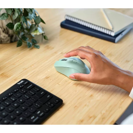 Kontrolsat - Rato Trust Mydo Silent - 1800 DPI - Wireless - Verde