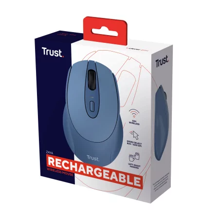Kontrolsat - Rato Trust Zaya - 1600 DPI - Wireless - Azul