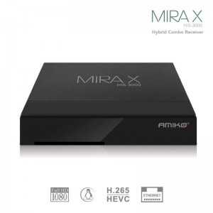 Amiko Mira X HiS-3000 - DVB-S2X DVB-T2/C IPTV HEVC