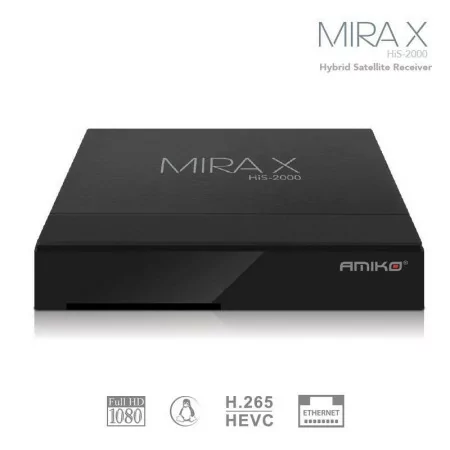 Amiko Mira X HiS-2000 DVB-S2X HEVC