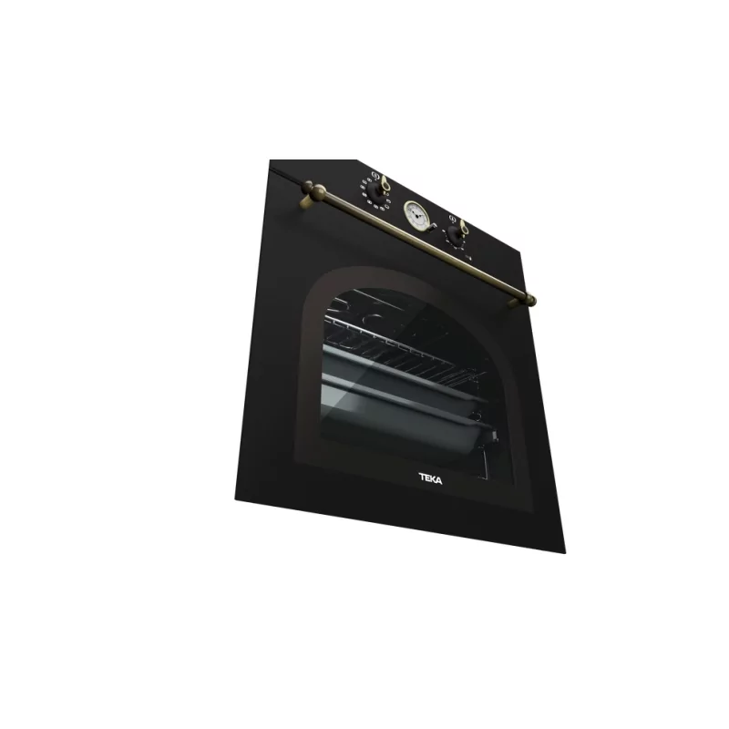 Kontrolsat - Rustic Teka Oven - HRB 6300 AT- 70L - Class A - Black