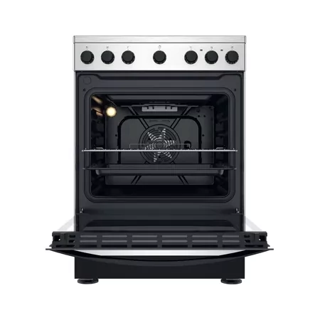 Kontrolsat - Indesit Electric Stove - 4 Burners - 69L - Stainless Steel - IS67V5PHX/E Kontrolsat - Indesit Electric Stove - 4 Burners - 69L - Stainless Steel - IS67V5PHX/E