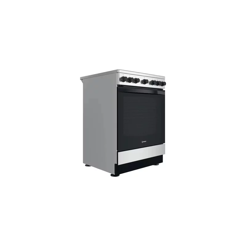 Kontrolsat - Indesit Electric Stove - 4 Burners - 69L - Stainless Steel - IS67V5PHX/E
