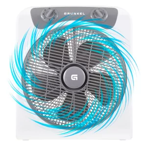 Kontrolsat - Ventoinha de Chão Grunkel Box Fan - 45W (3 velocidades)