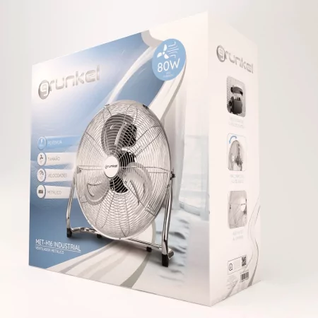 Kontrolsat - Grunkel met-h16industrial industrial floor fan - 90W - 3 speeds Kontrolsat - Grunkel met-h16industrial industrial floor fan - 90W - 3 speeds