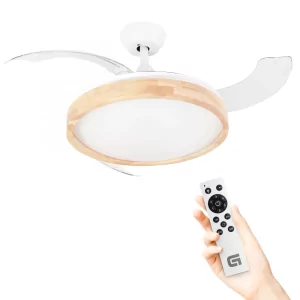 Kontrolsat - Grunkel skywind-42wo ceiling fan - 40W - 6 speeds