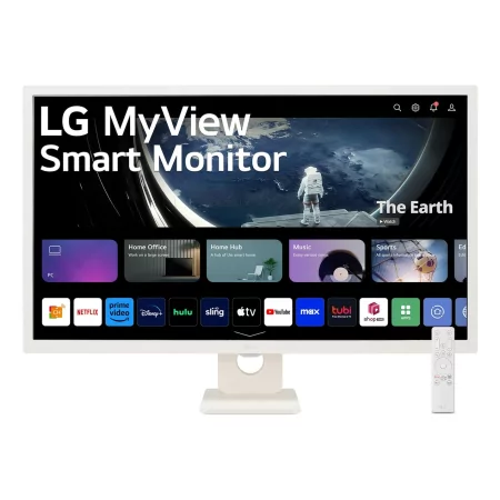 Kontrolsat - Smart Monitor LG MyView 32 - 32SR50F-W - Full HD - White Kontrolsat - Smart Monitor LG MyView 32 - 32SR50F-W - Full HD - White