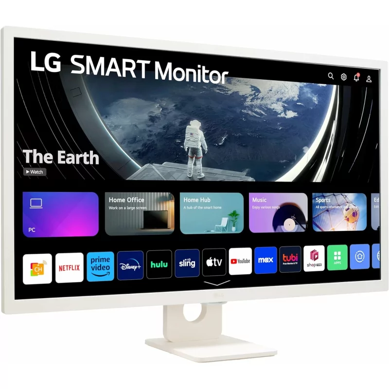 Kontrolsat - Smart Monitor LG MyView 32 - 32SR50F-W - Full HD - Branco