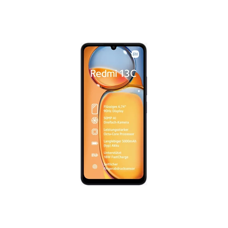Kontrolsat - Xiaomi Redmi 13C Smartphone - 6.74" (4GB/128GB) - Black Kontrolsat - Xiaomi Redmi 13C Smartphone - 6.74" (4GB/128GB) - Black