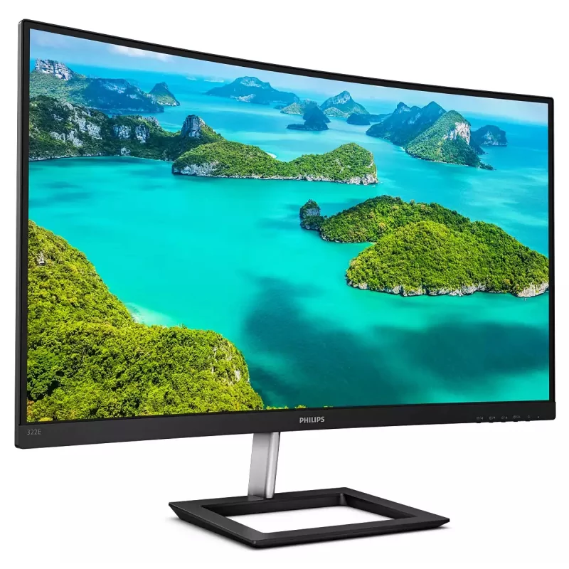 Kontrolsat - Philips E-Line 322E1C/00 32" LED FullHD Curved Monitor