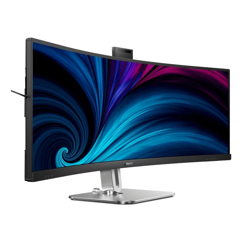 Kontrolsat - Philips Monitor 49B2U5900CH 48.8" LED UltraWide Dual QHD 75Hz Curved USB-C Webcam