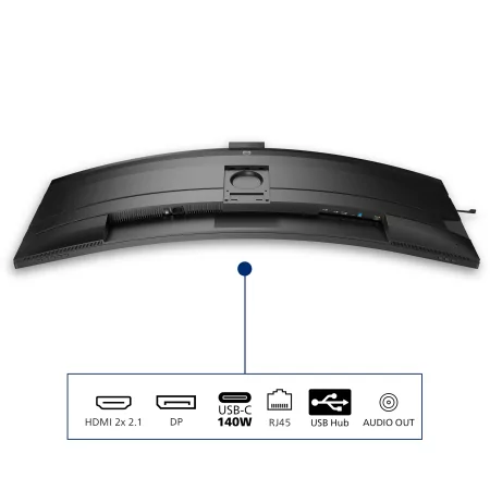 Kontrolsat - Philips Monitor 49B2U5900CH 48.8" LED UltraWide Dual QHD 75Hz Curved USB-C Webcam Kontrolsat - Philips Monitor 49B2U5900CH 48.8" LED UltraWide Dual QHD 75Hz Curved USB-C Webcam