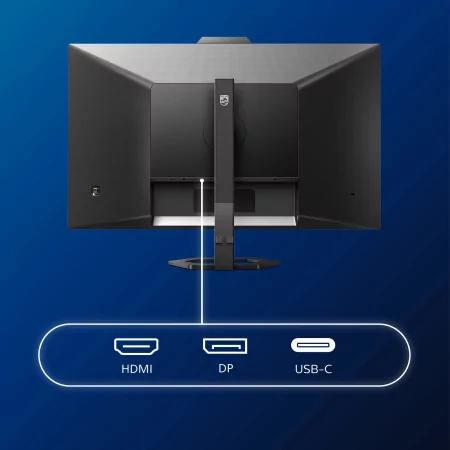 Kontrolsat - Monitor Philips LCD C/Webcam - Preto - 27E1N5600HE/00 Kontrolsat - Monitor Philips LCD C/Webcam - Preto - 27E1N5600HE/00