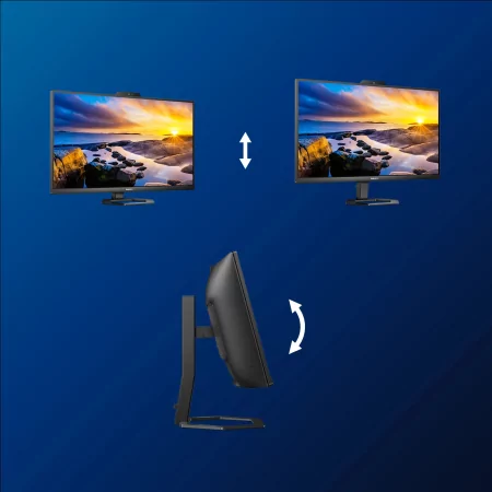 Kontrolsat - Monitor Philips LCD 34" C/Webcam - Preto - 34E1C5600HE/00 Kontrolsat - Monitor Philips LCD 34" C/Webcam - Preto - 34E1C5600HE/00