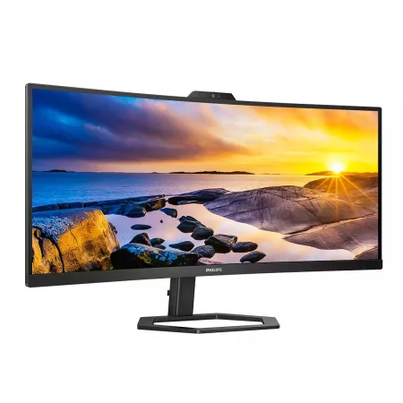 Kontrolsat - Monitor Philips LCD 34" C/Webcam - Preto - 34E1C5600HE/00 Kontrolsat - Monitor Philips LCD 34" C/Webcam - Preto - 34E1C5600HE/00