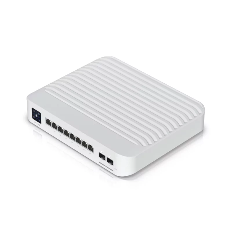 Kontrolsat - Ubiquiti UniFi Switch Pro 8 POE - (8 RJ45 Ports / 2 SFP Ports - Layer 3 - 120W - PoE+ / PoE++) Kontrolsat - Ubiquiti UniFi Switch Pro 8 POE - (8 RJ45 Ports / 2 SFP Ports - Layer 3 - 120W - PoE+ / PoE++)