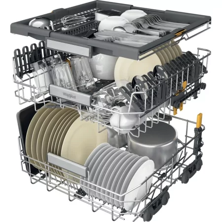 Kontrolsat - Whirlpool W7F HS41 X Dishwasher (15 Place Settings - 60cm - Class C) Kontrolsat - Whirlpool W7F HS41 X Dishwasher (15 Place Settings - 60cm - Class C)