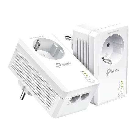 Kontrolsat - TP-Link Powerline - TL-PA7027P KIT - (1000Mbps - Range 300m - Pack of 2) Kontrolsat - TP-Link Powerline - TL-PA7027P KIT - (1000Mbps - Range 300m - Pack of 2)