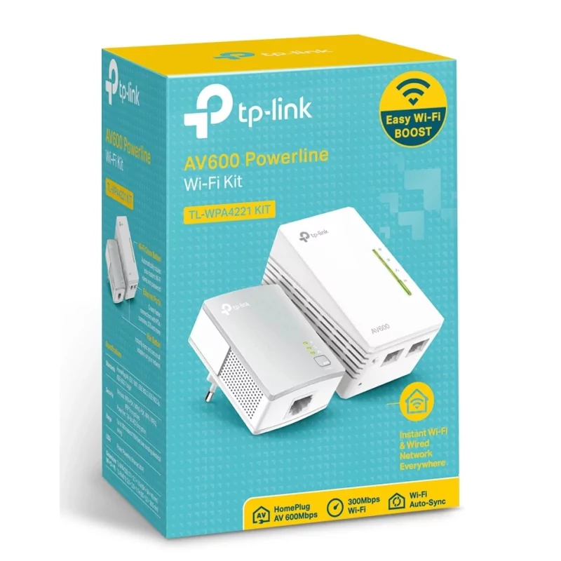 Kontrolsat - Powerline TP-Link TL-WPA4221 AV600 KIT (Pack2)